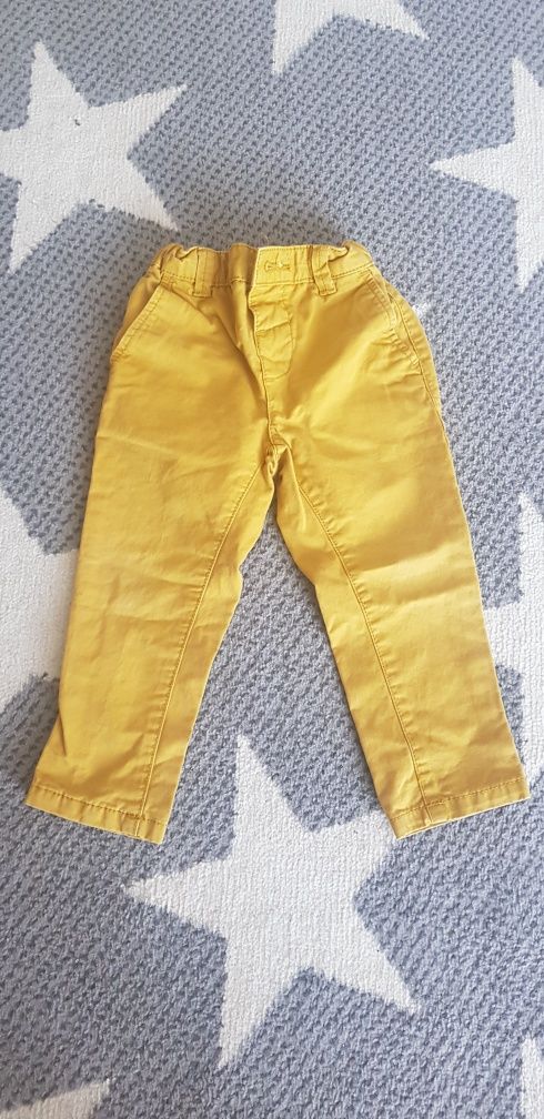 Spodnie żółte reserved 92