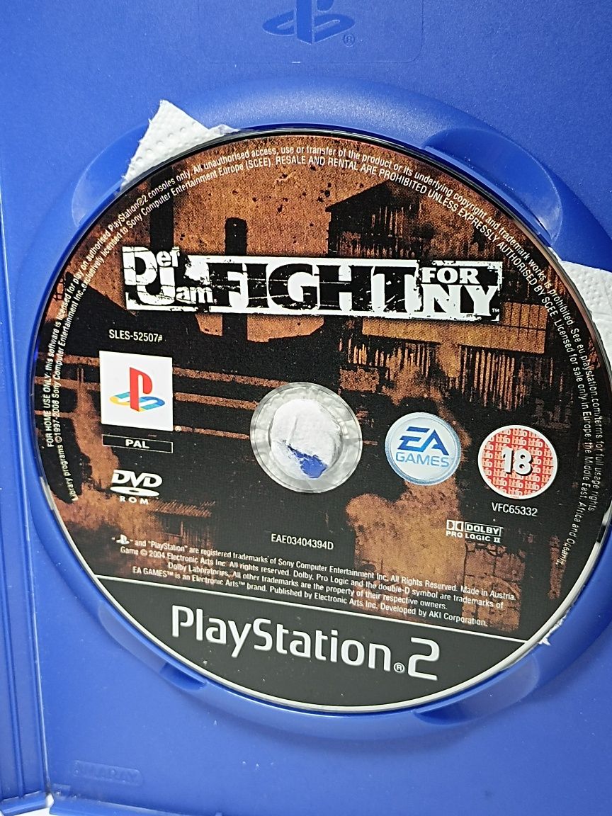 Def Jam Fight New York Playstation2 Ps2