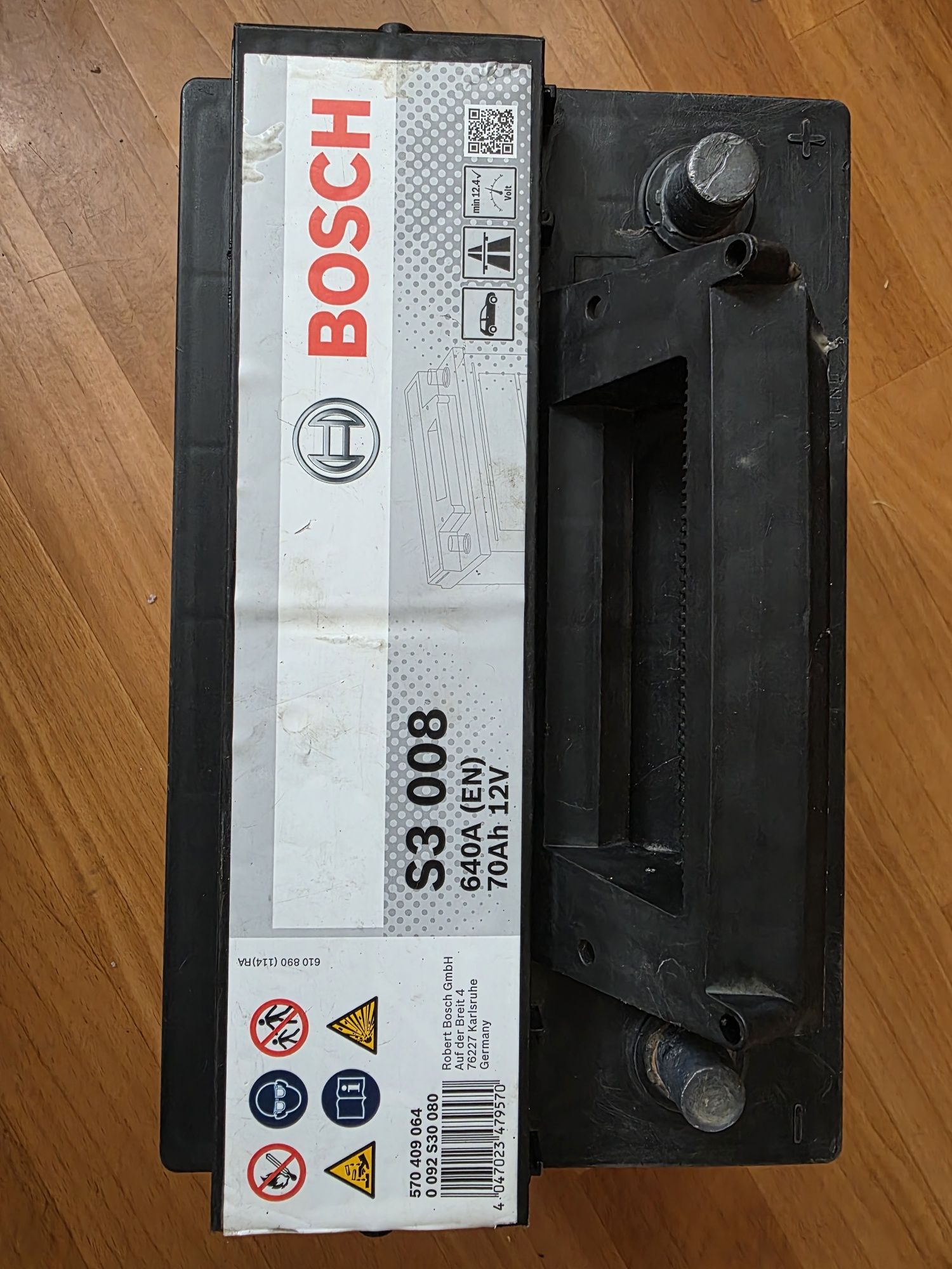 Продам аккумулятор BOSCH 70ah 640a