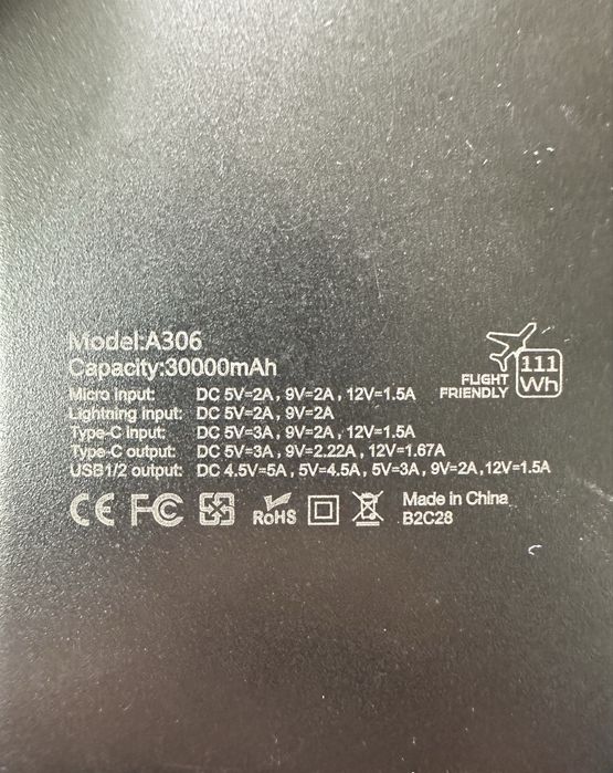 power bank 30000 mah, power bank 20w, павербанк 30000, павер банк 20w