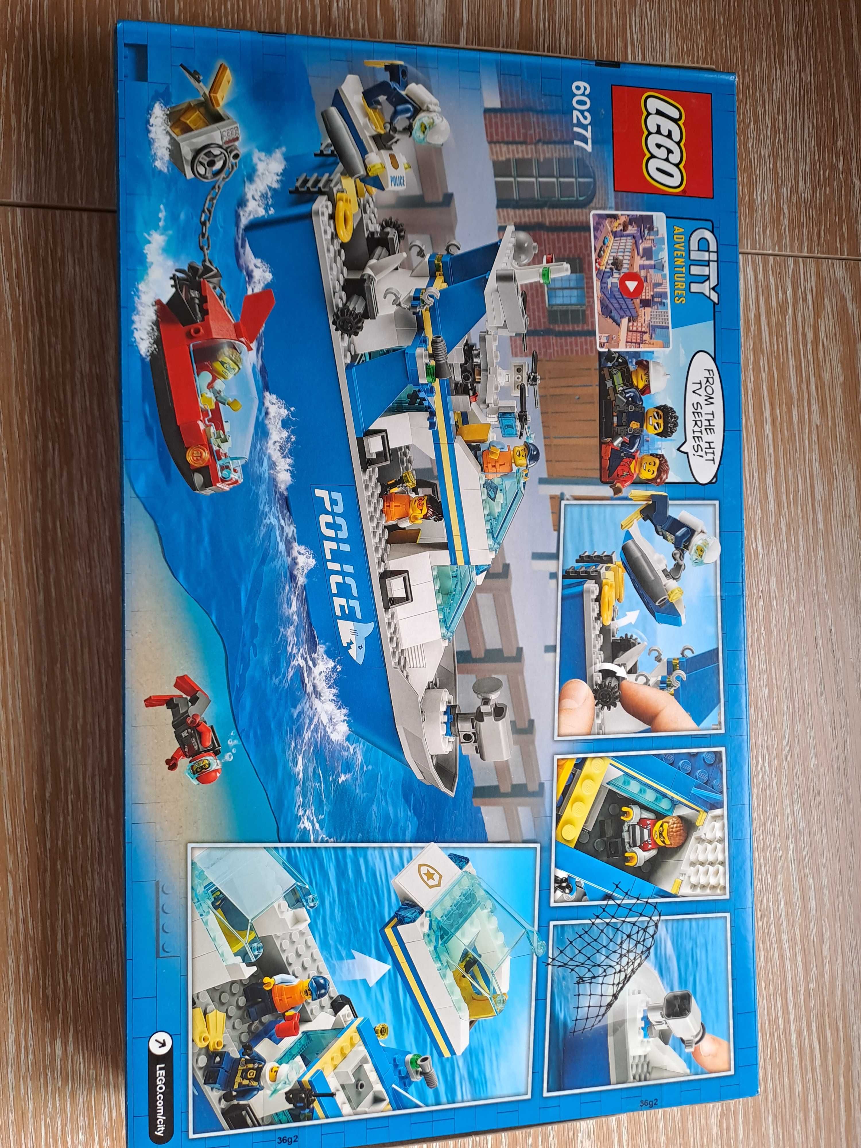 LEGO 60277 łódź patrolowa