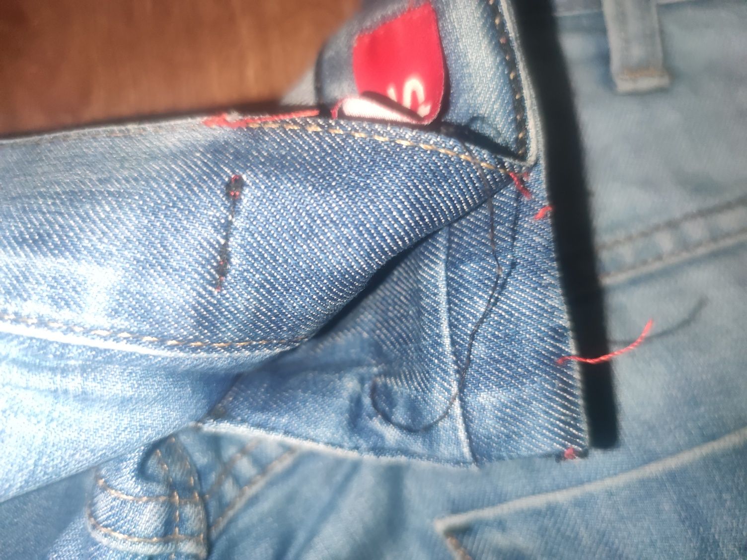 Spodenki krótkie Stoprocent Jeans Shorts Varsity rozm.L używane