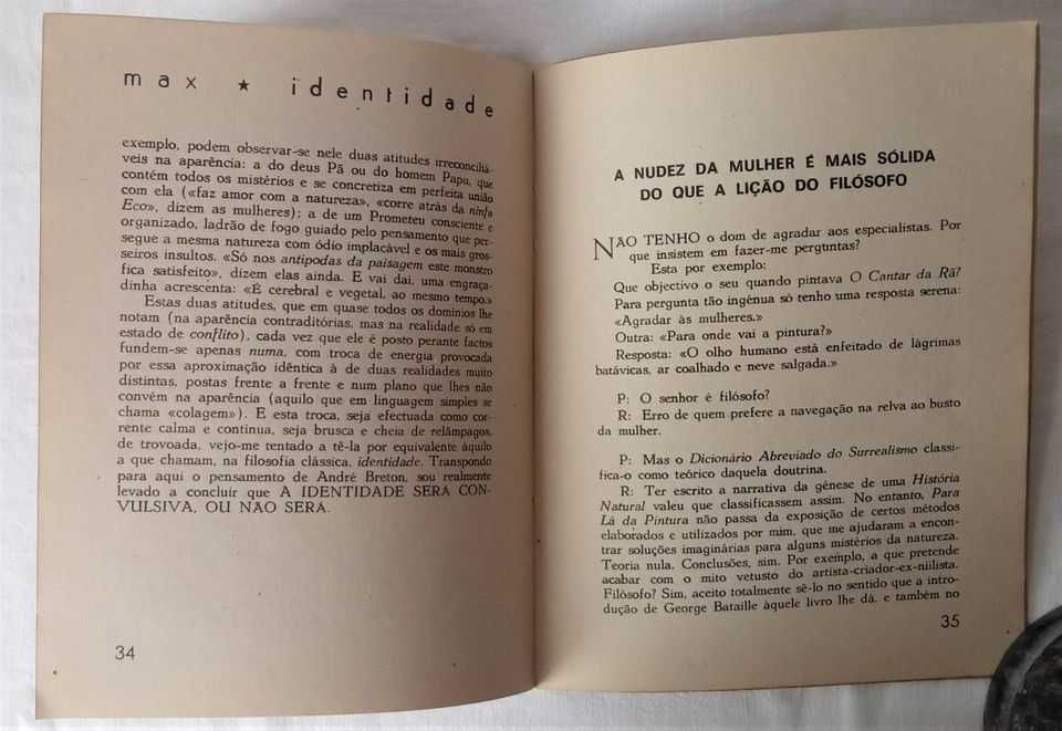 Identidade instantânea/Max Ernst