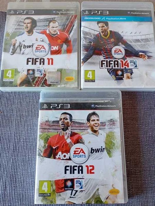 Fifa 11 12 e 14 Ps3