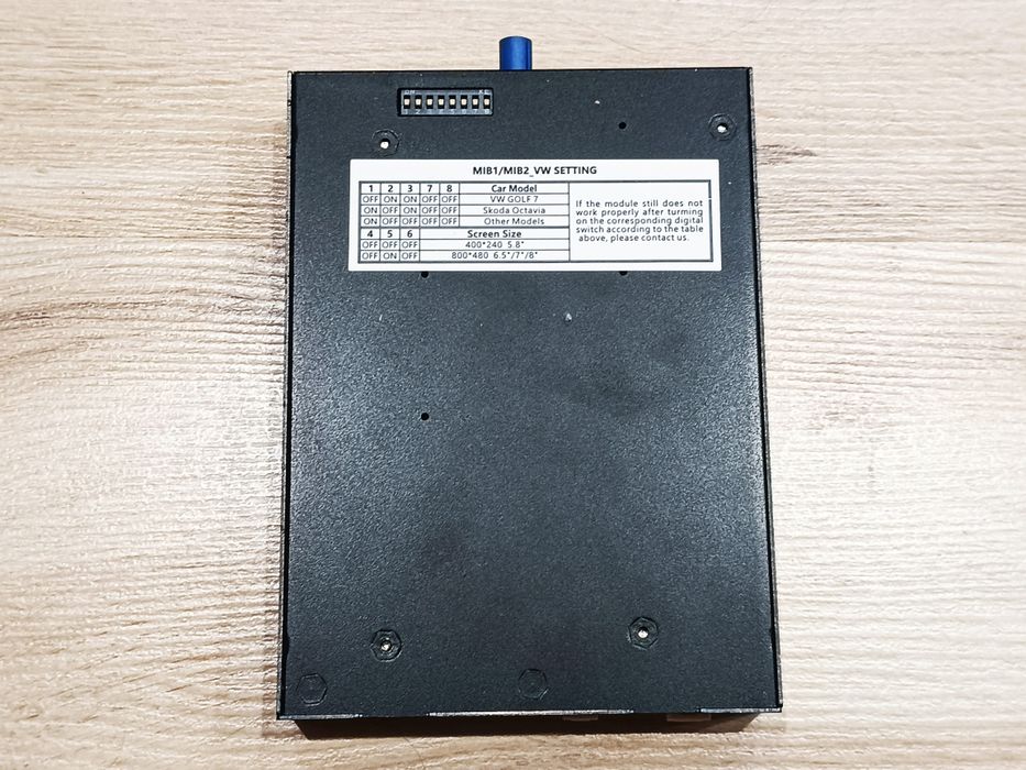 Moduł Android Auto Car Play Skoda Octavia VW Golf Audi Seat  MIB MIB2