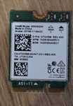 Karta Wi-Fi 5Ghz Bluetooth Intel 9560NGW AC 1.73Gbps + BT 5.1 M.2 CNVi