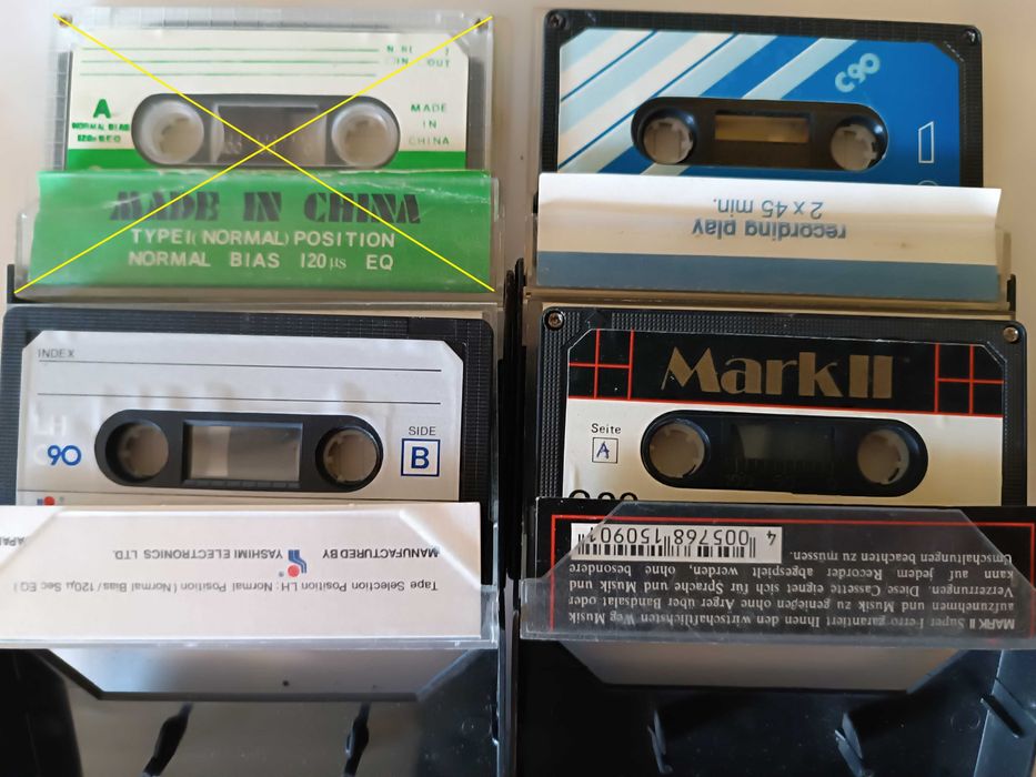 Кассеты Китай Корея Польша и др.