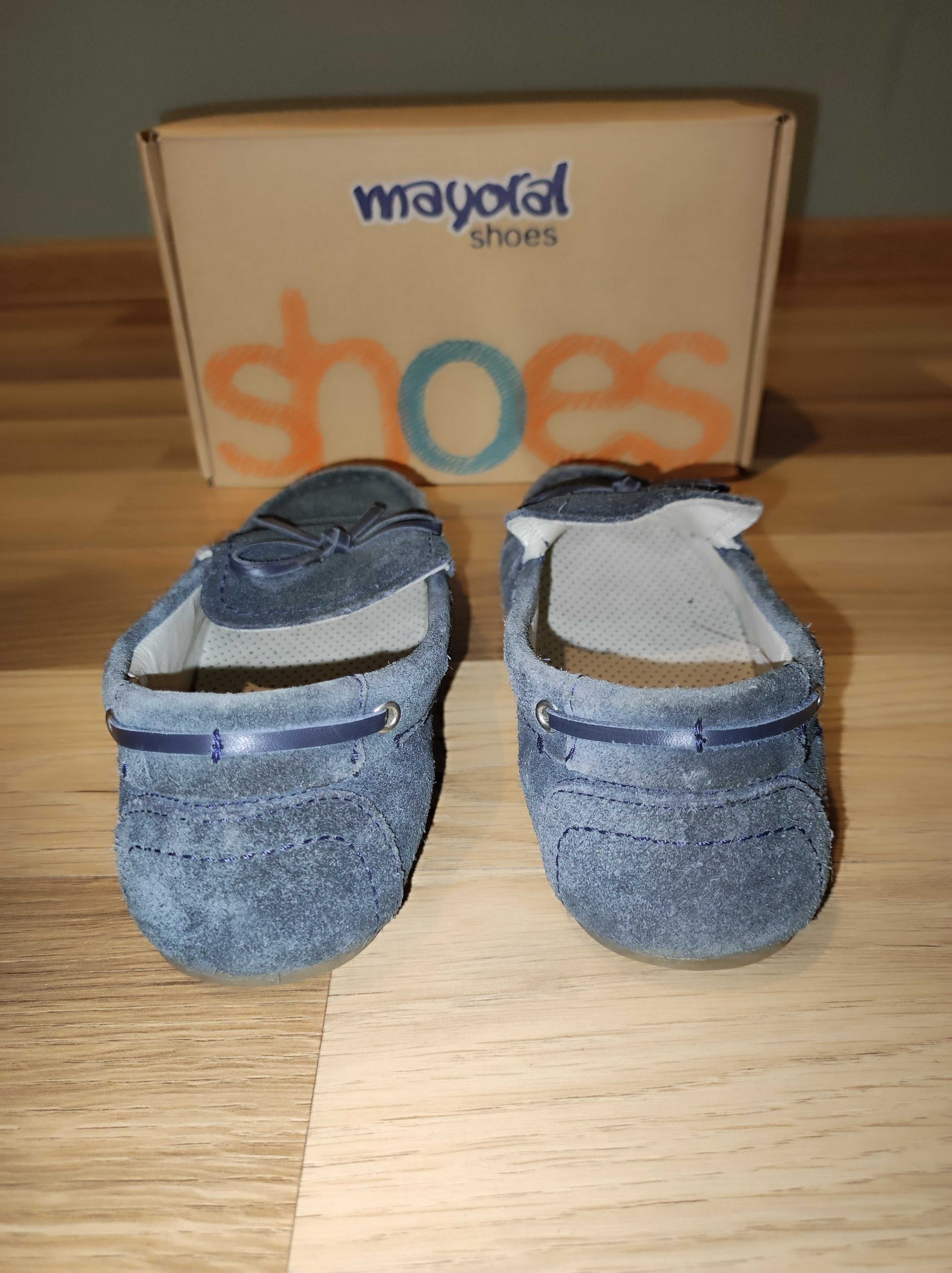 Mokasyny zamszowe Mayoral(21.5 cm)
