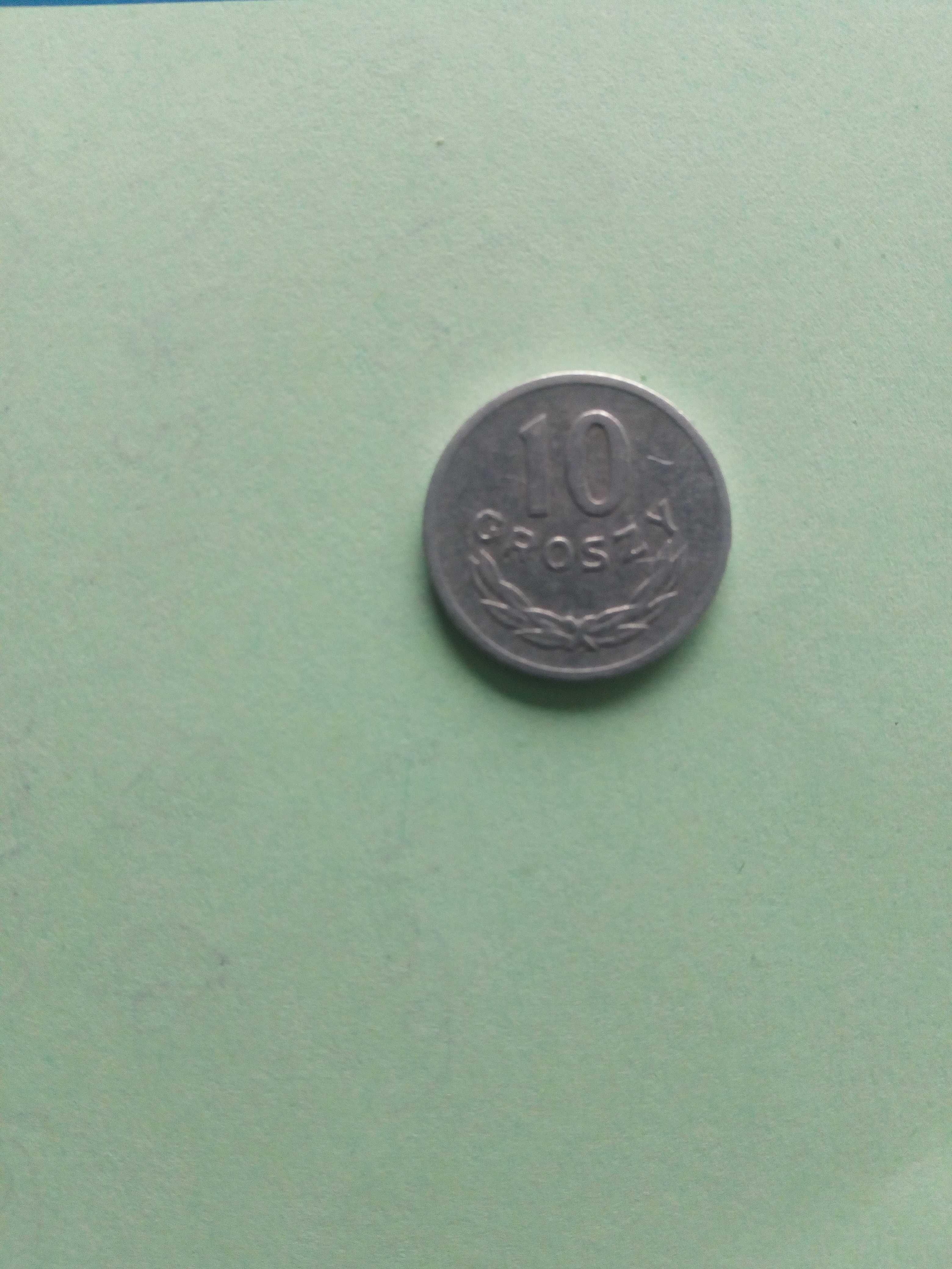 Moneta 10gr z 1971r.- Z.Z.