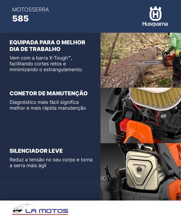 Motosserra 585 - Husqvarna