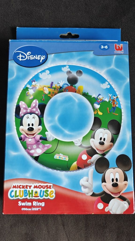 Koło do pływania Mickey Mouse Clubhouse Bestway 56 cm NOWE