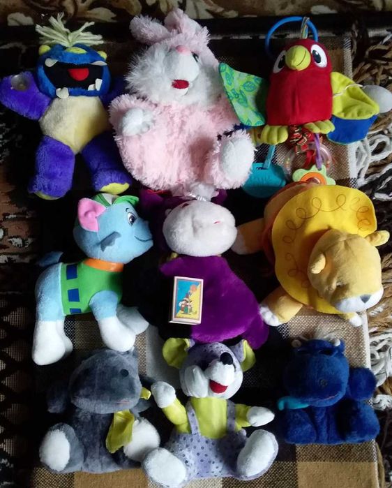 Мягкие игрушки по 20 гривен