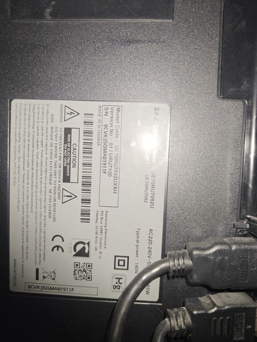 Telewizor Samsung 70 cali