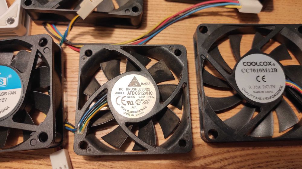 Кулер вентилятор пропеллер для ЦПУ та корпусу ПК тонкі