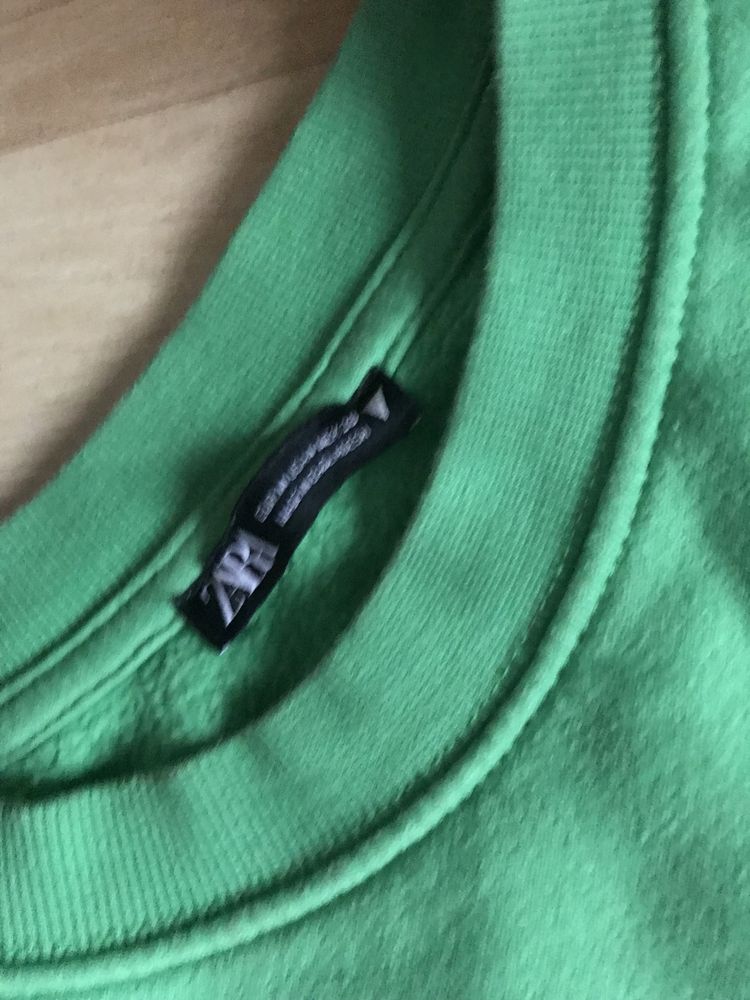 Dres zielony oversize Zara r. M