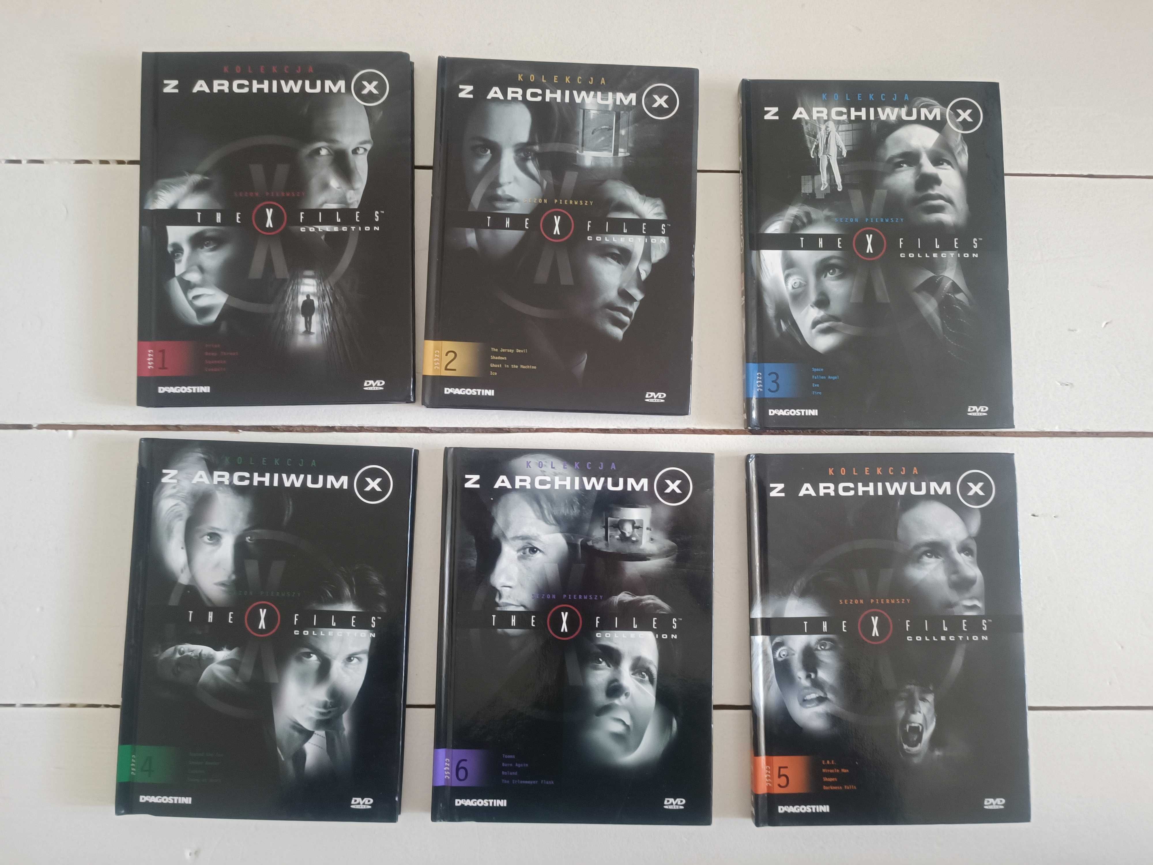 Z ARCHIWUM X serial pełna kolekcja 53 dvd [9 sezonów] + film
