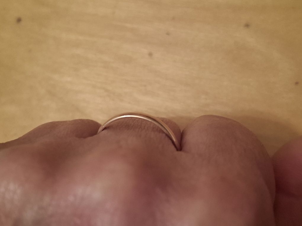 Obrączka złota radziecką Dora 1,83 g, proba 583