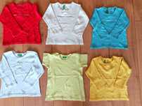 5 Sweatshirts + 1 T-shirt Benetton - 9 meses (66cm)