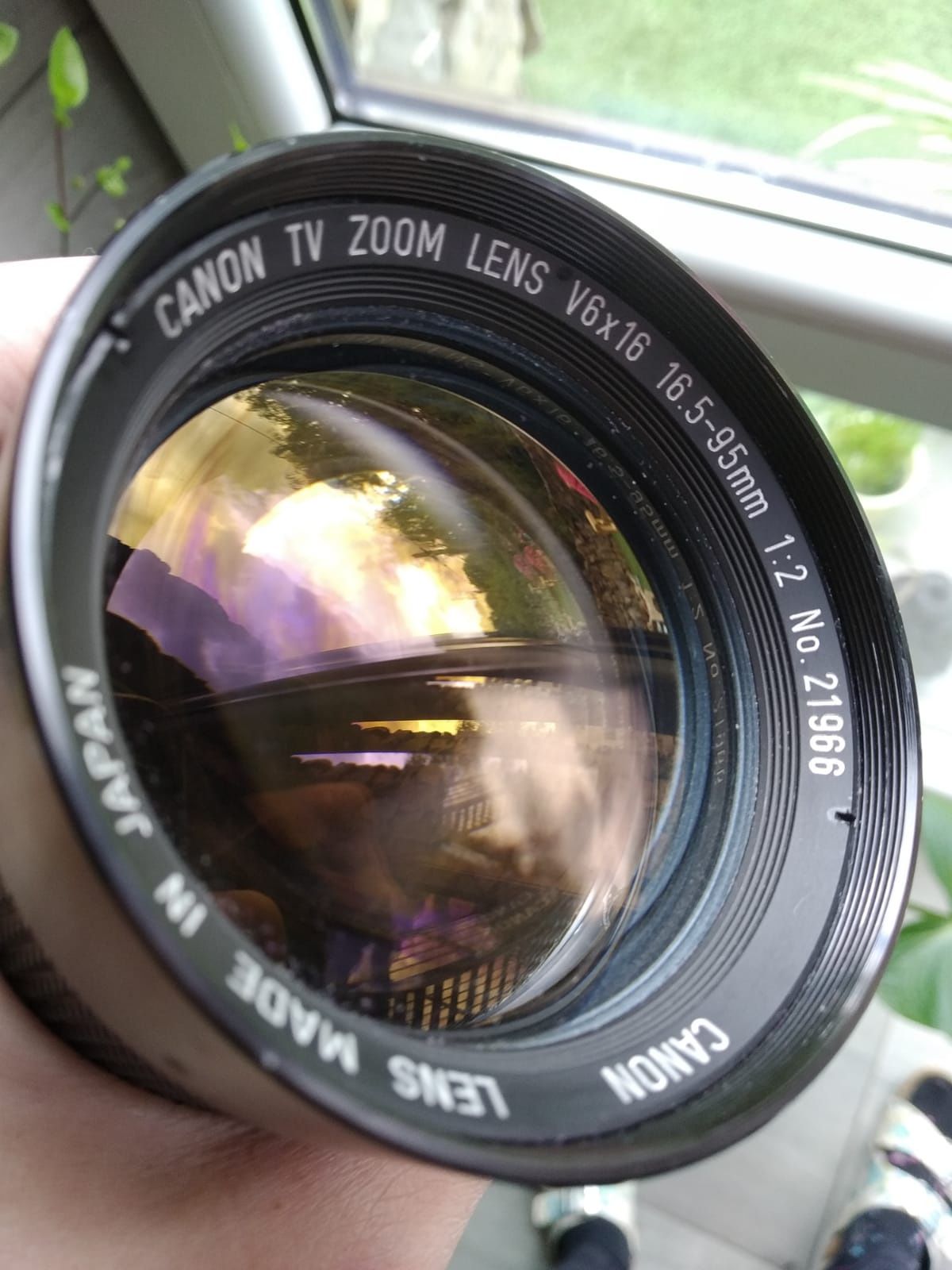 Obiektyw CANON TV ZOO LENS V 6x16 16.5-95mm 1:2