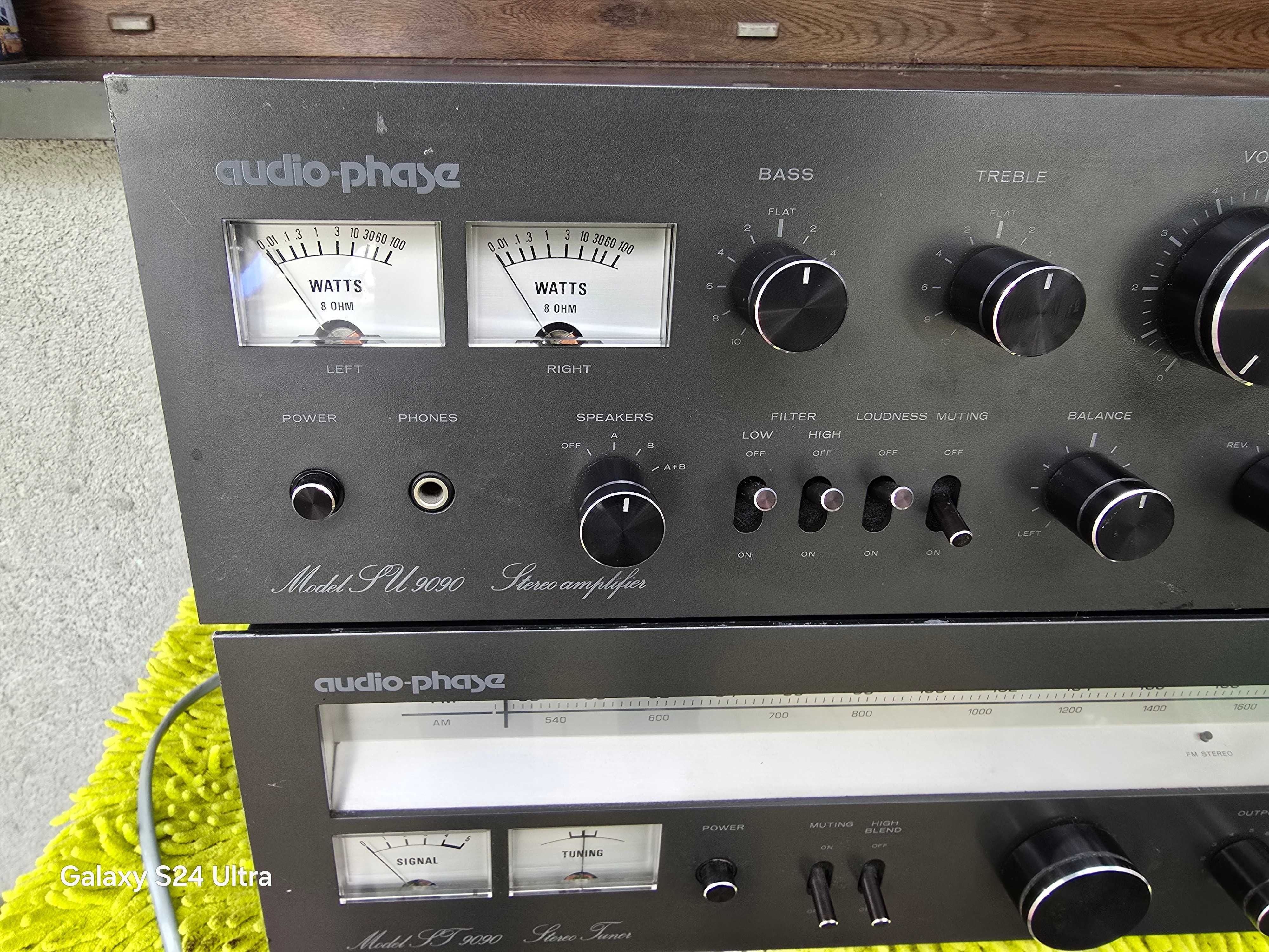 wzmacniacz+tuner Audio Phase vintage