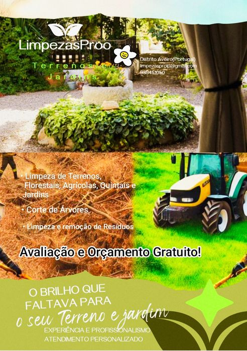 Limpezas e Manutenção de Terrenos LP