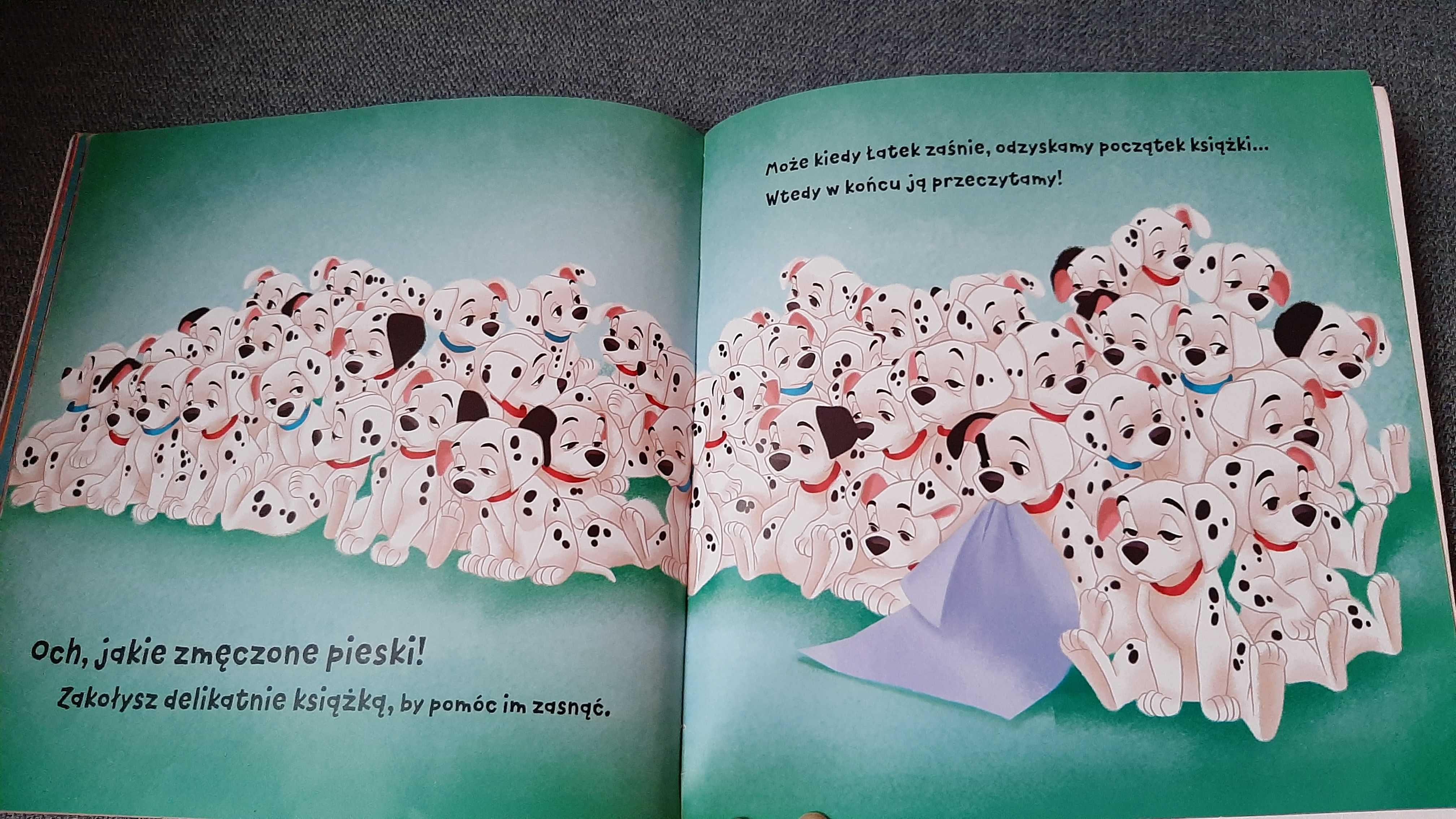Disney 101 Dalmatyńczyków Kropka w Kropkę Książka interaktywna