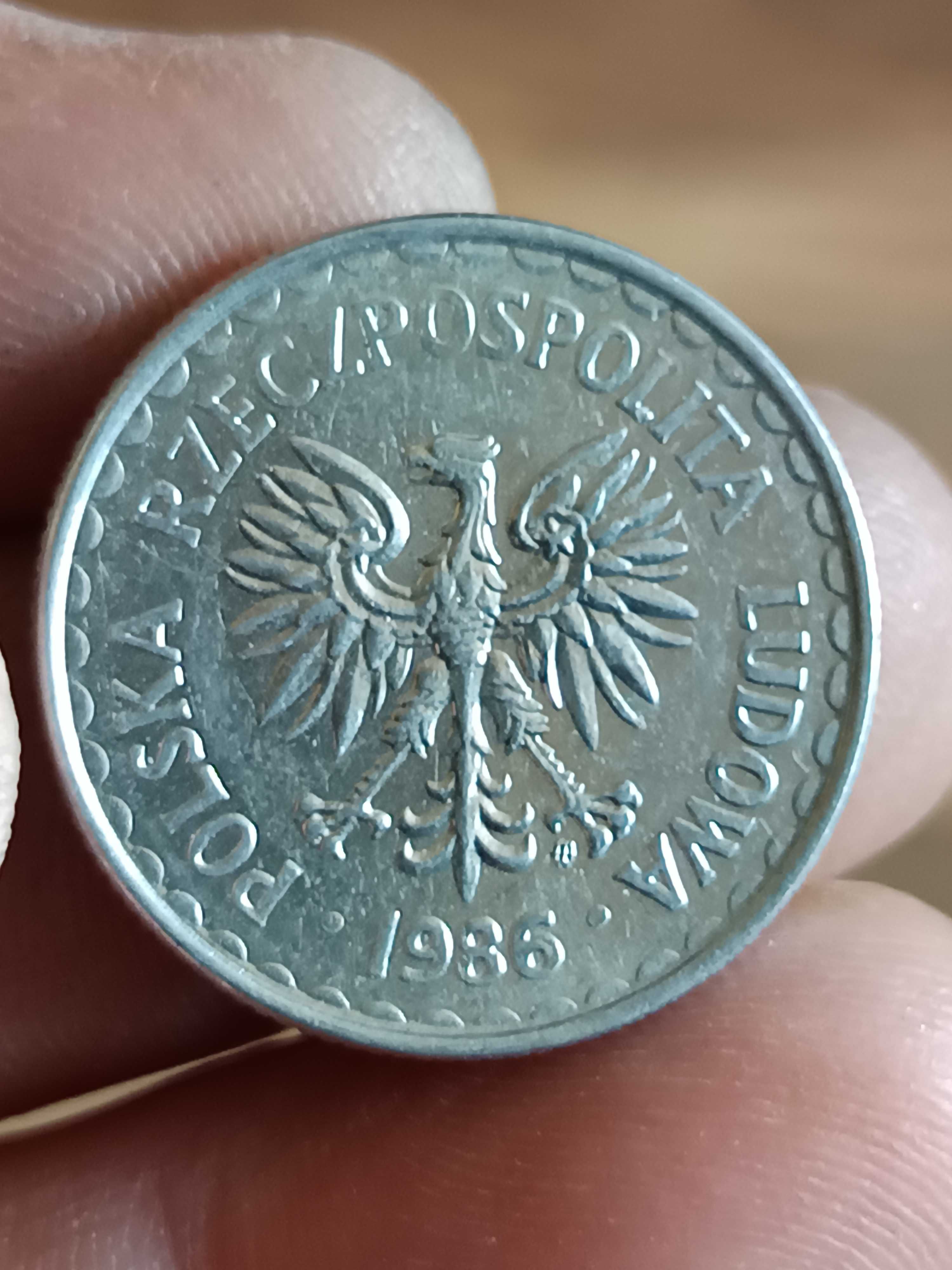 Sprzedam monetę 1 zloty 1986 r
