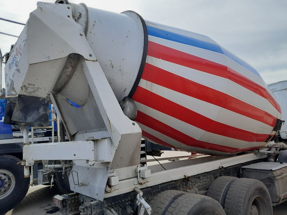 Zabudowa putzmeister gruszka , betonomieszarka