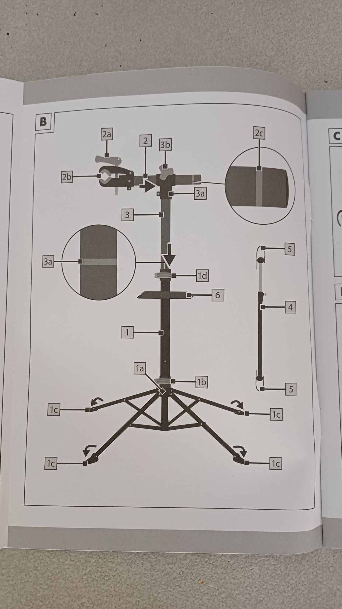 Suporte para bicicleta Crivit