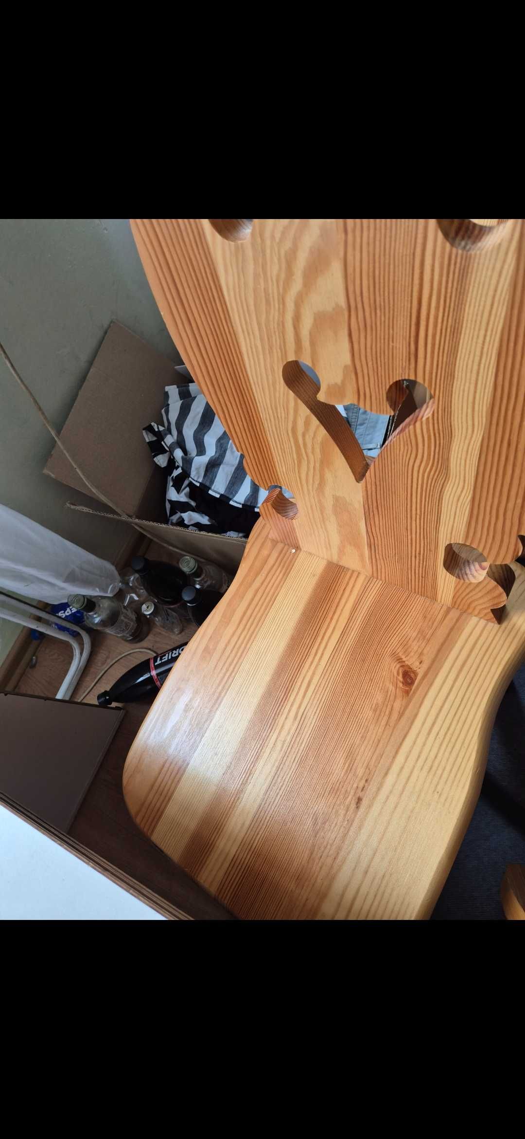 Komplet mebli drewnianych