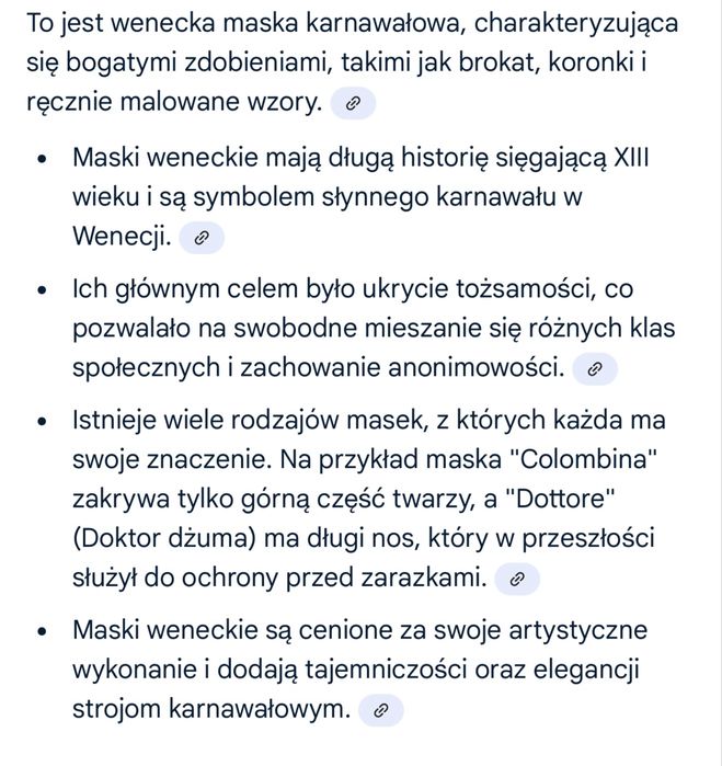 Maska wenecka orginalna