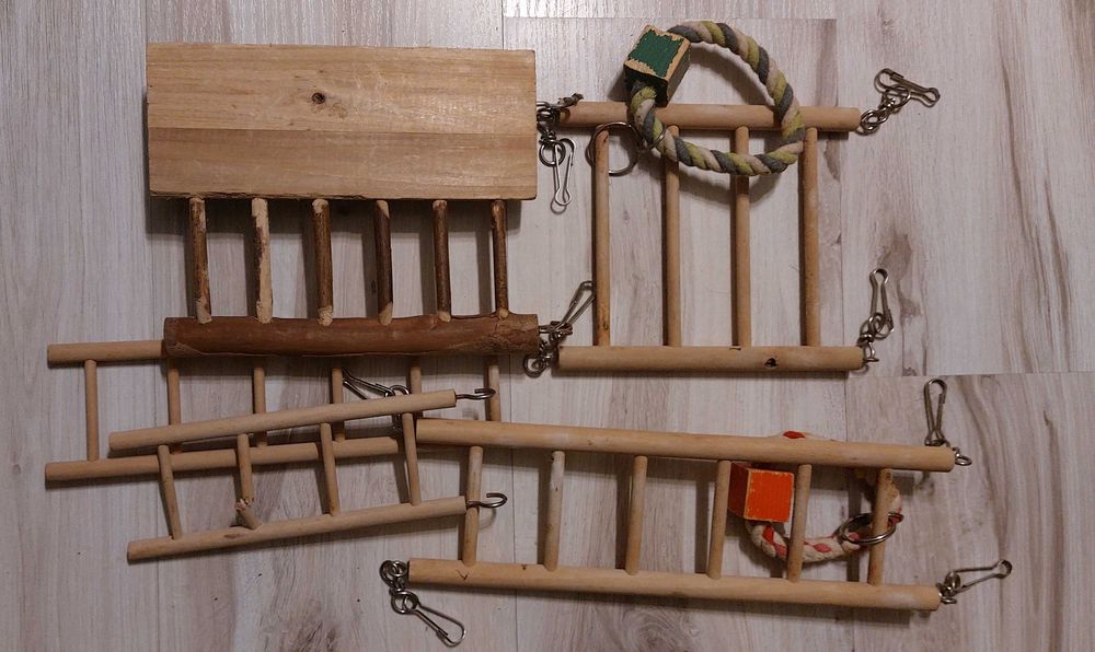 Zestaw drabinek dla myszek/gzynoni