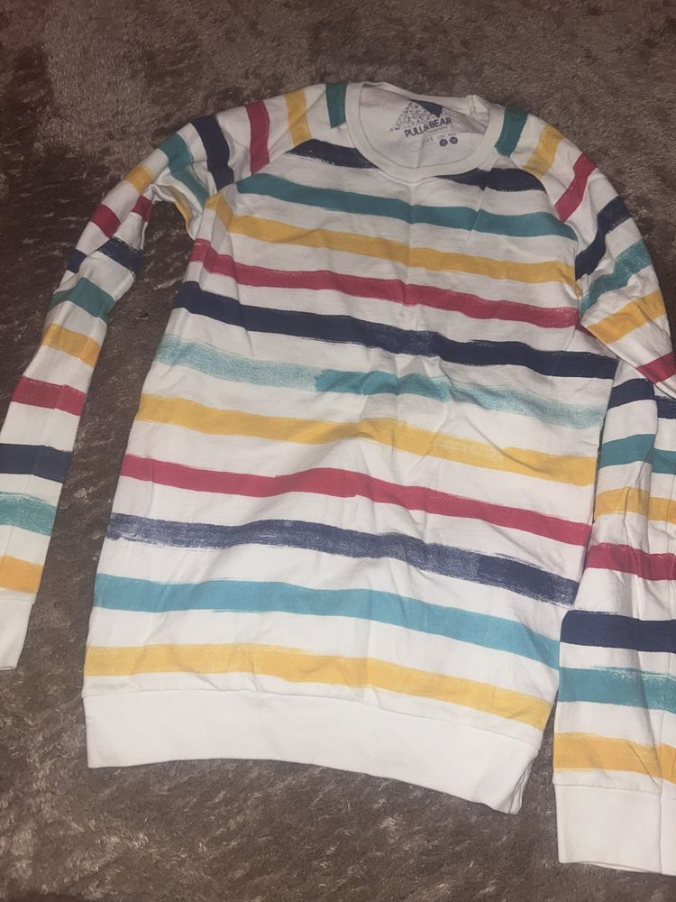 Bluza  meska w paski pull bear