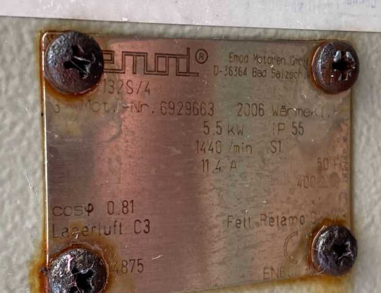 Wentylator Promieniowy Oddymiający TLT-Turbo BVW-A 500/300-4