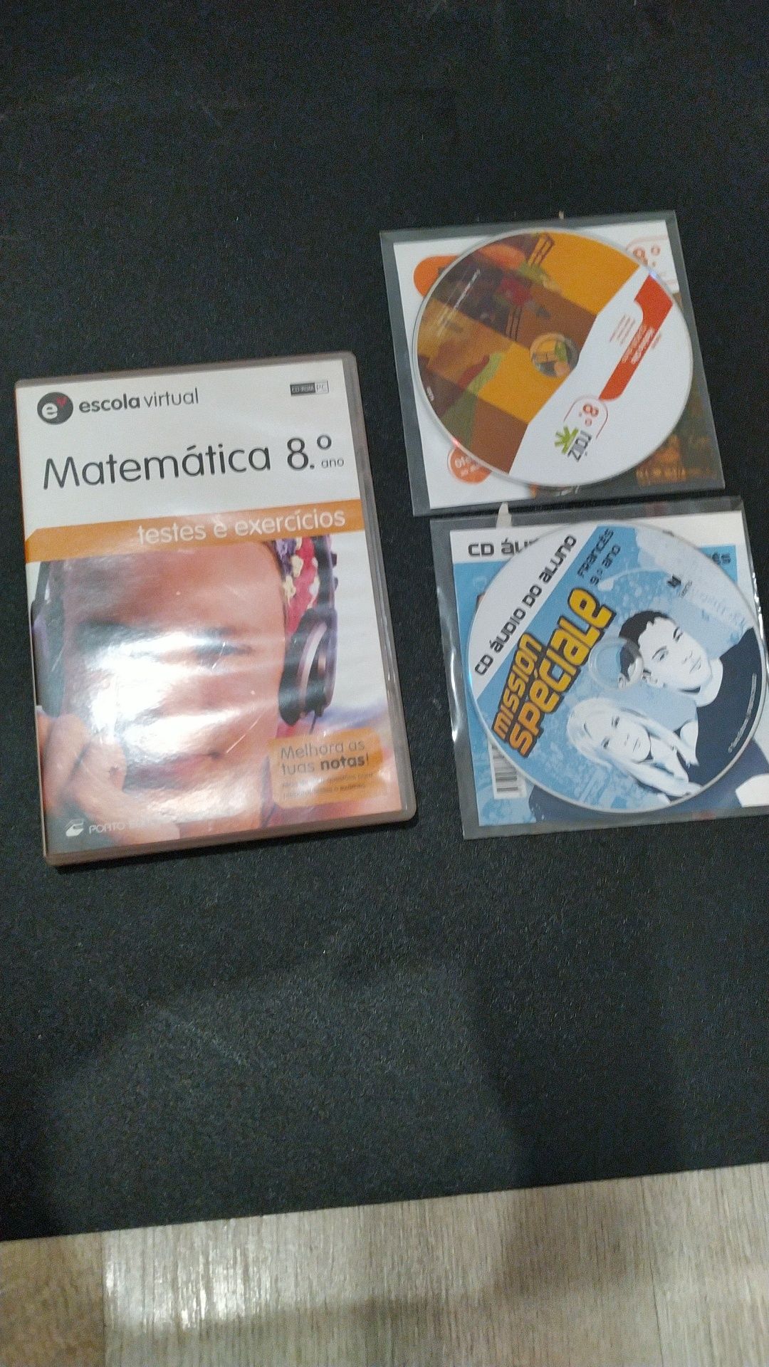 CDs e DVDs Escolares do 2° ciclo