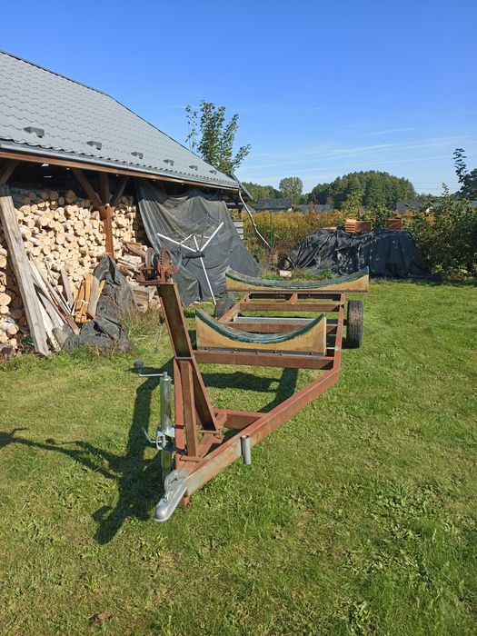Przyczepa podłodziowa wózek portowy Sasanka Viwa Corwetta Sportina