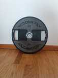 Disco olímpico com pegas e revestimento de poliuretano – 20 kg/50 mm