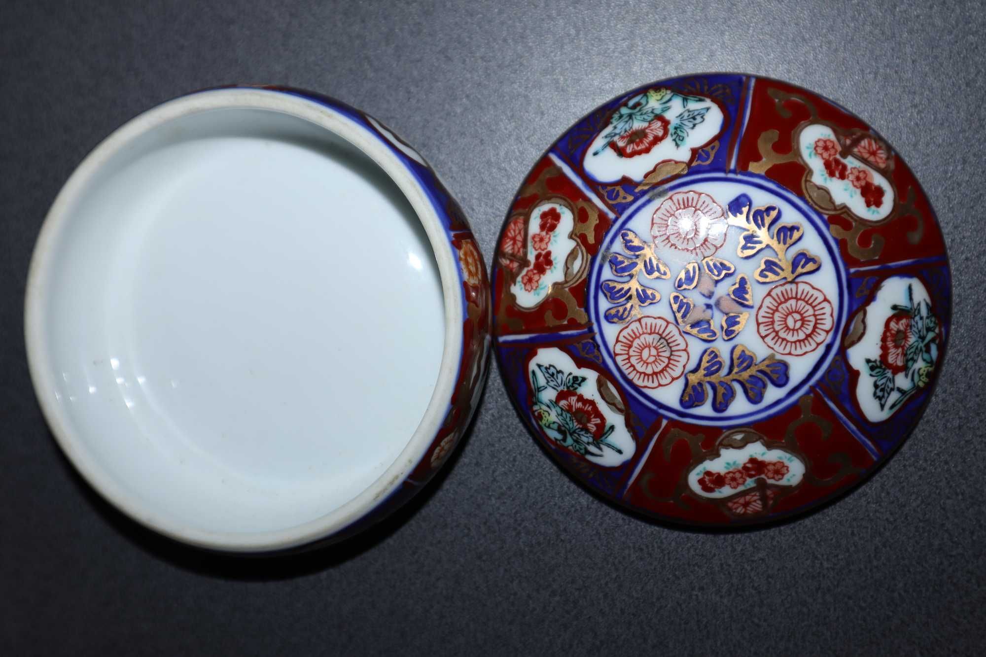 Vintage Japanese Gold Imari bomboniera LATA 60-TE XXw b090502