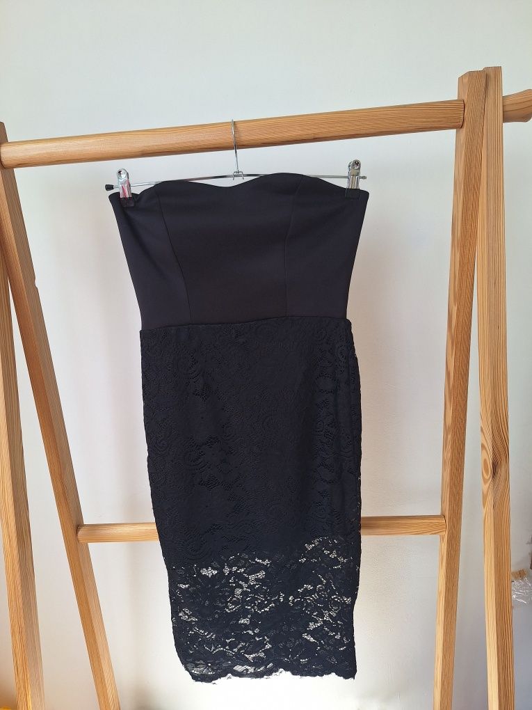 Нове вечірнє плаття, чорна коктейльна сукня розмір м