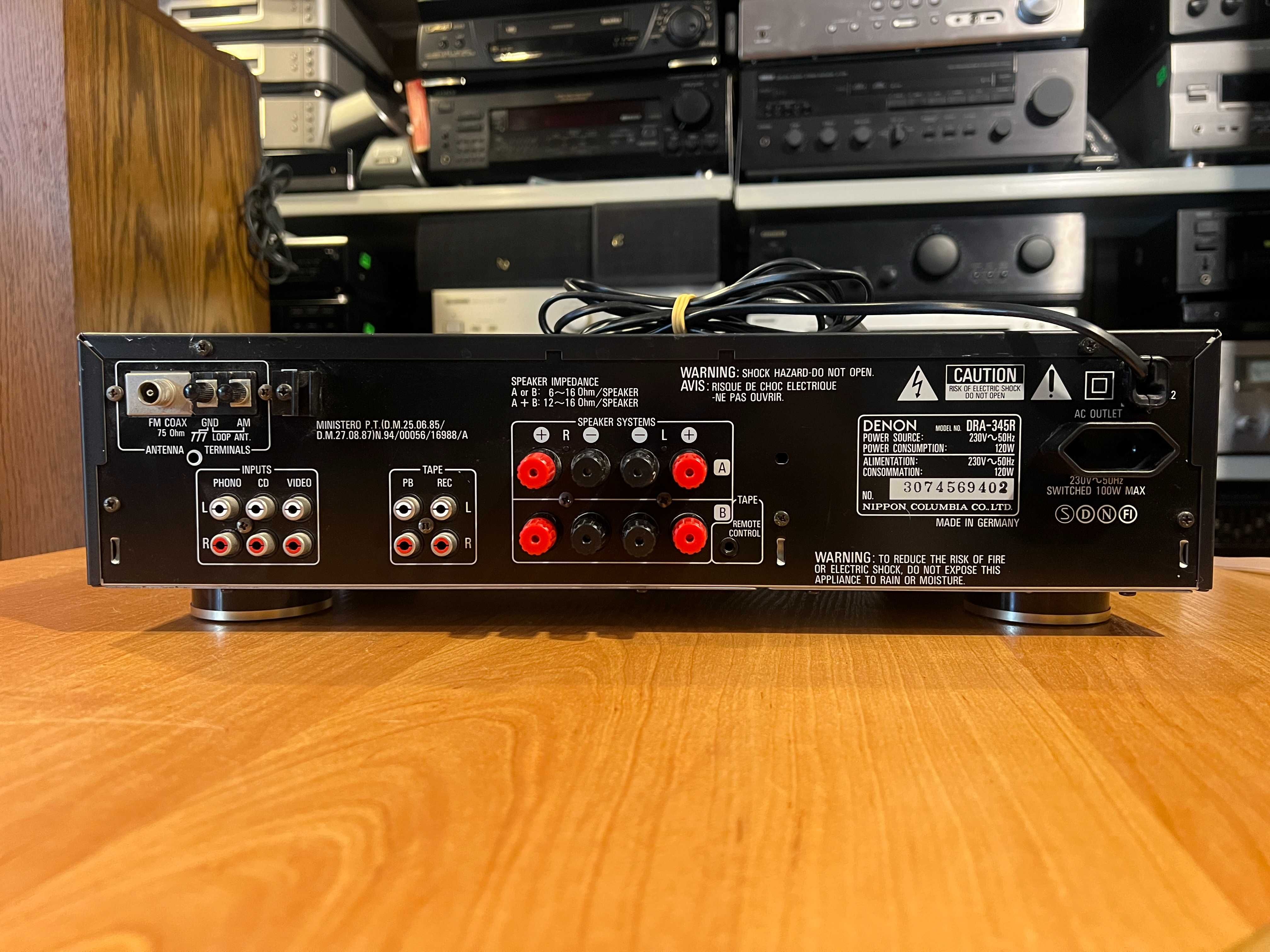 Amplituner Denon DRA-345R, AudioRoom