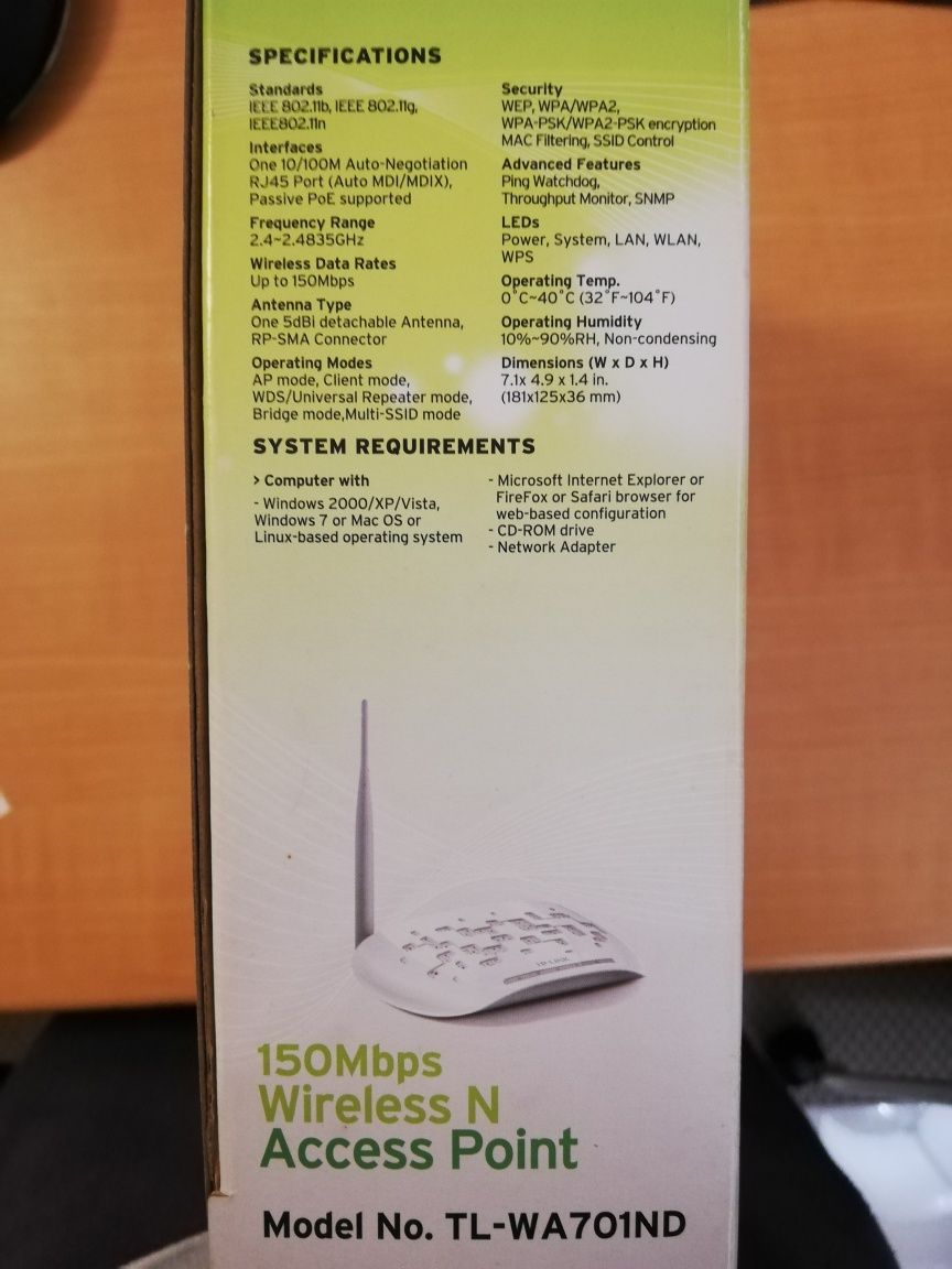 TP-Link TL-WA701ND Acess Point