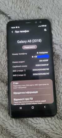 Телефон samsung galaxy A8 (2018)