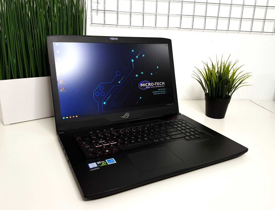 Asus ROG GL703GE 17,3 " i5-8300H / GTX 1050Ti / 16 GB / 512 GB + 1 TB