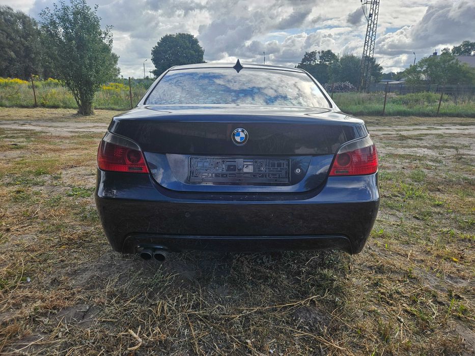 Bmw e60 m-pakiet szyberdach 3.0d 218km carbonschwarz felgi 135 CZESCI!