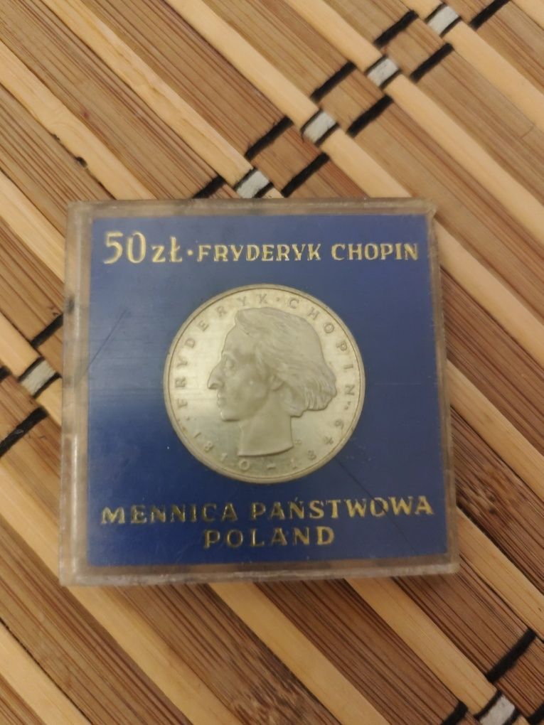 Moneta Fryderyk Chopin 1972 rok