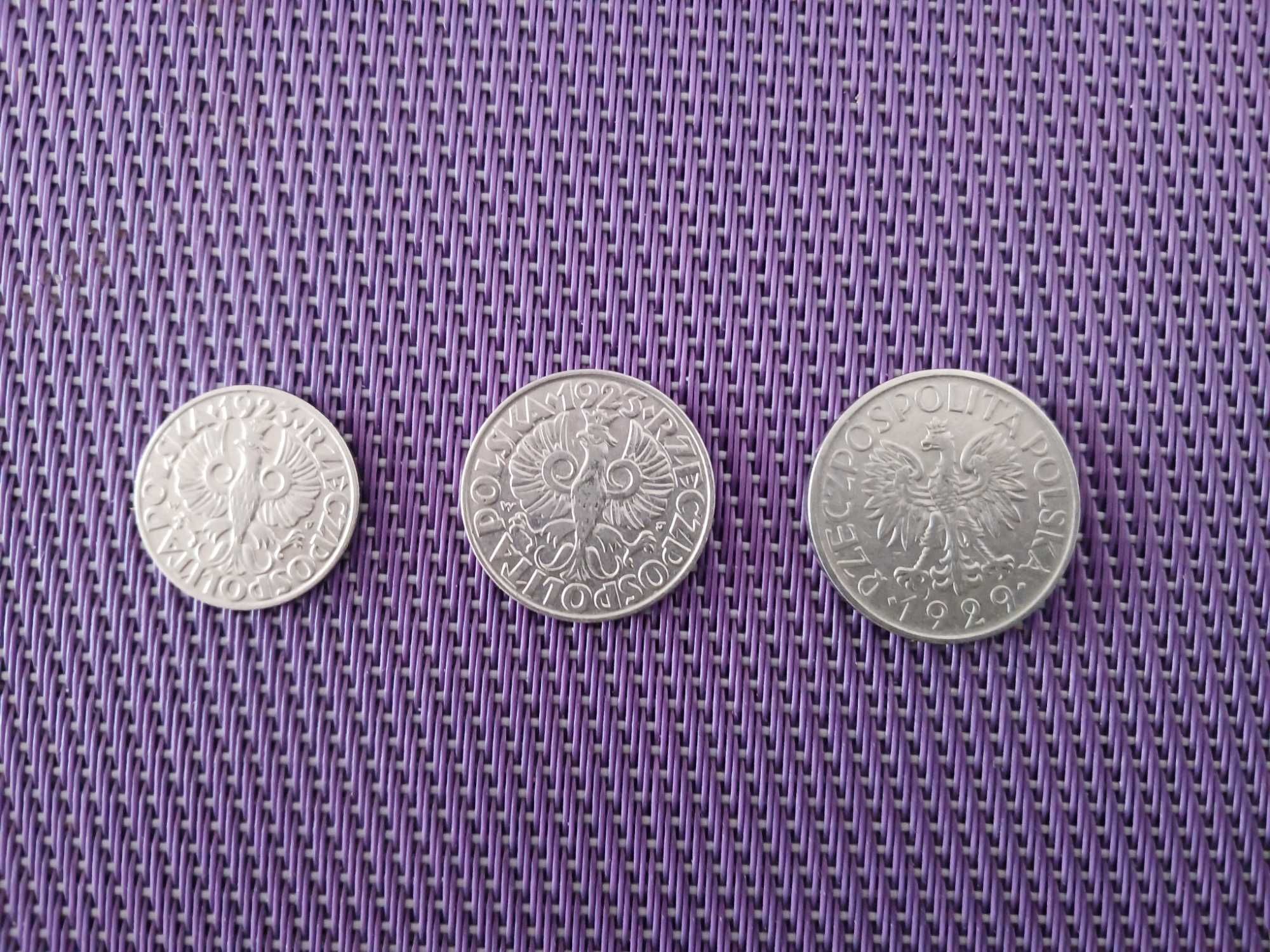 Monety z 1923 r, 1929 - 6 sztuk