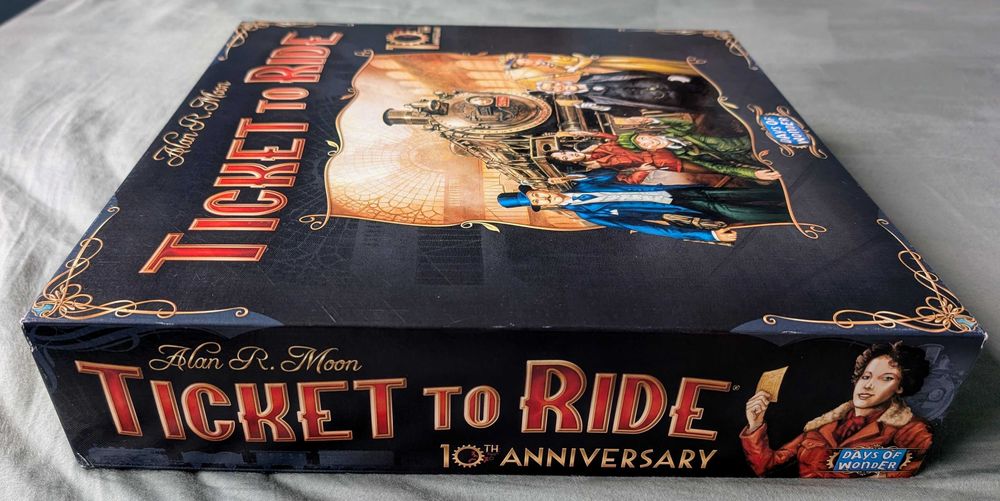 Wsiąść do Pociągu / Ticket to Ride: 10th Anniversary Edition, UNIKAT!