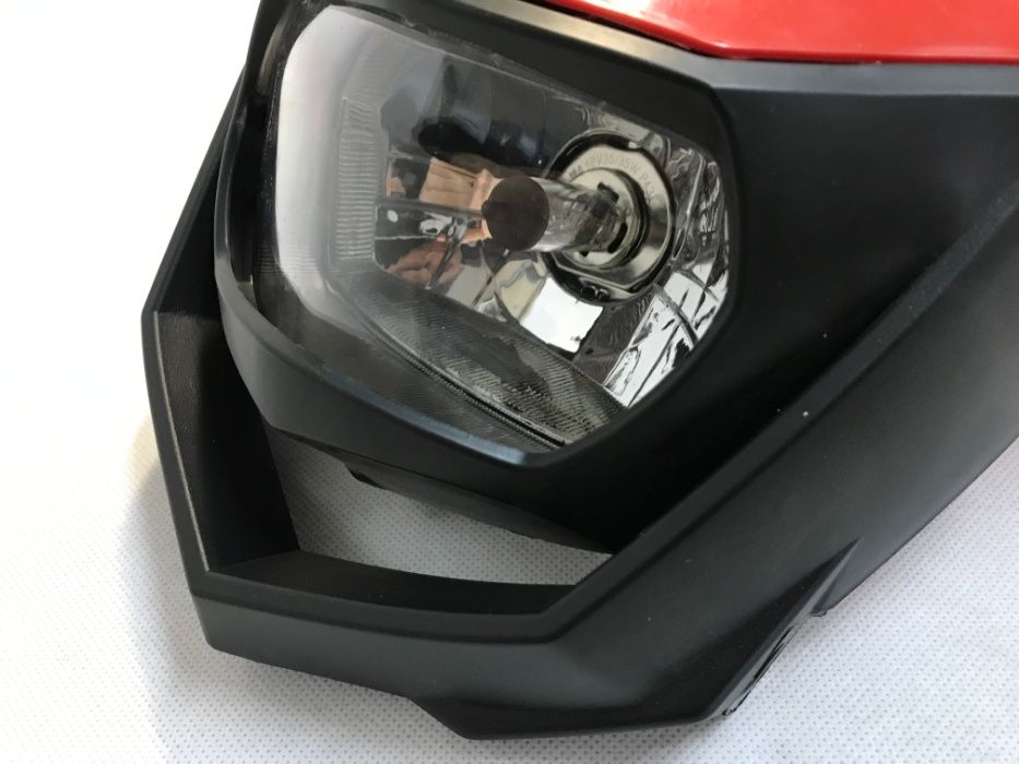 Lampa Przednia Reflektor Enduro Cross Supermoto nie Polisport Halo