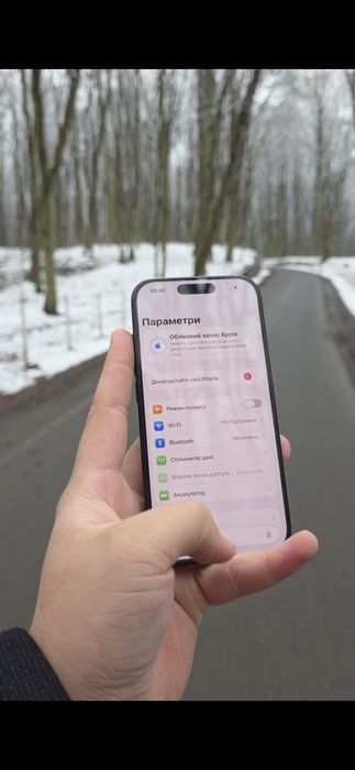 Iphone 16 pro. Європа фізична сімкарта акумулятор 100%