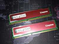 Pamięć ram 16gb DDR 3 2x8gb Kingstone hyperx szybkie